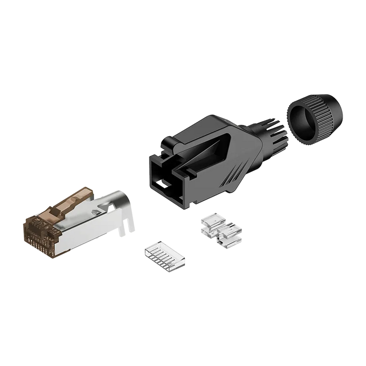 CONECTOR PLUG RJ45 PARA PONCHAR ROXTONE RJ45C5E-PH – Electroacústica