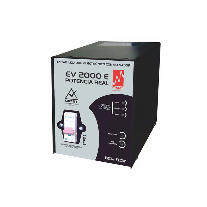 SP REGULADOR DE VOLTAJE ELEVADOR EV 2000E – Electroacústica